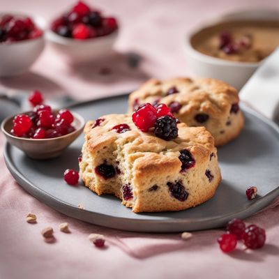 English Tea Time Delight: Irresistible Currant and Almond Scones