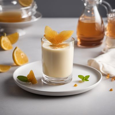 Epirotic Honey Panna Cotta