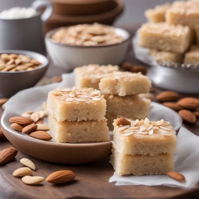 Equatorial Guinean Coconut Almond Pastry