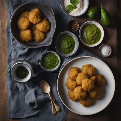 Equatorial Guinean-style Potato Dumplings