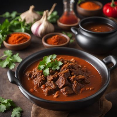 Eritrean-style Spicy Beef Stew with Massaman Flavors