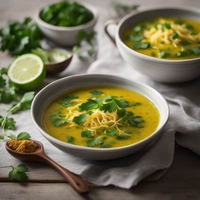 Eshkeneh - Iranian Herb and Egg Soup