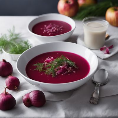 Estonian Beetroot Soup