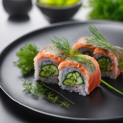 Estonian-inspired Kappamaki Roll