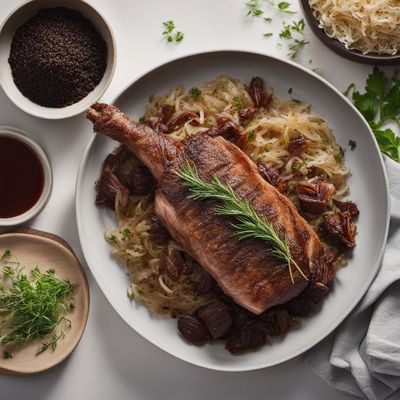 Estonian Roast Pork with Sauerkraut