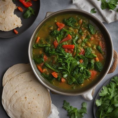 Eswatini-inspired Green Leafy Vegetable Stew