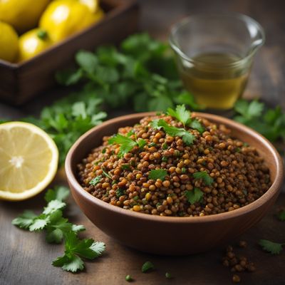 Ethiopian Lentil Salad