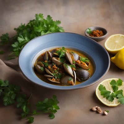 Ethiopian Spiced Clams Oreganata