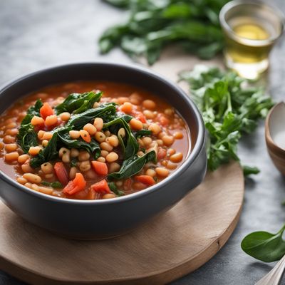 Fagioli alla Maruzzara with Sautéed Greens