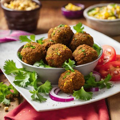 Caribbean Style Falafel