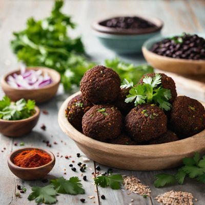 Cuban-Inspired Falafel