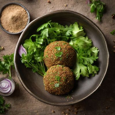 Molecular Gastronomy Falafel