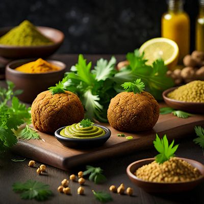 Thai-inspired Falafel