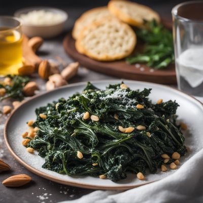 Farinata di Cavolo Nero with Roasted Garlic and Parmesan