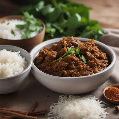 Faroese-Inspired Slow-Cooked Lamb Rendang