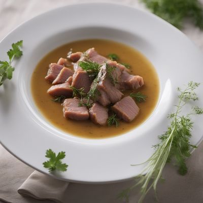 Fennel and Pork Tongue Stew