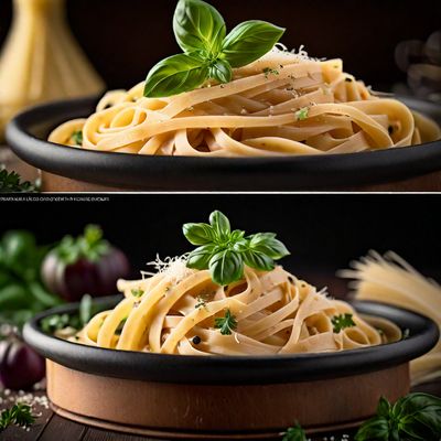 Fettuccine au Beurre et au Parmesan