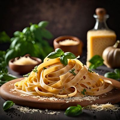 Fettuccine au Beurre et au Parmesan