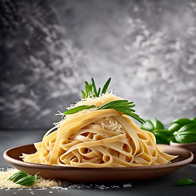 Fettuccine with Butter and Parmigiano