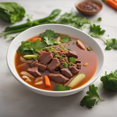 Filipino Beef Soup Delight