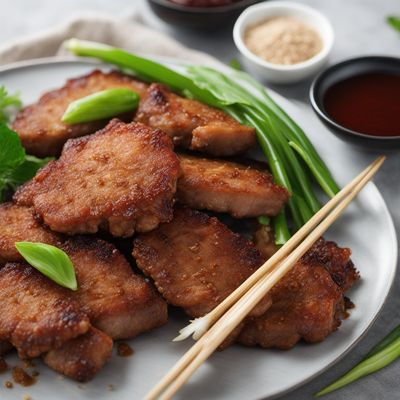 Filipino Chinese-style Pork Cutlets