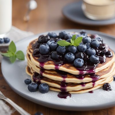 Finnish Blueberry Pancakes