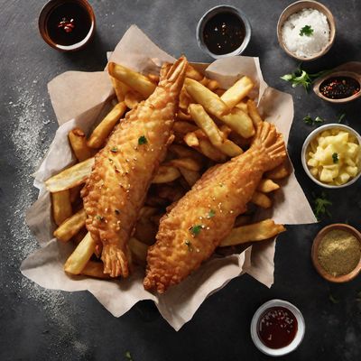 Korean-Style Fish and Chips