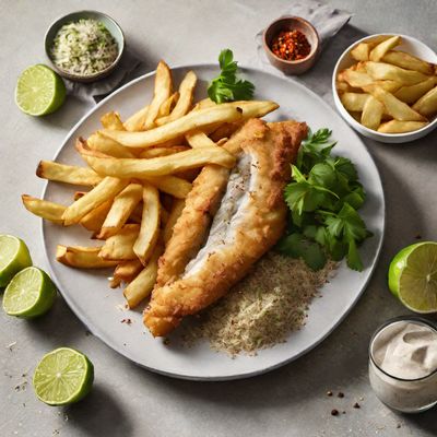 Fish and Chips with a Latin Twist