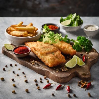 Sichuan-style Spicy Fish and Chips