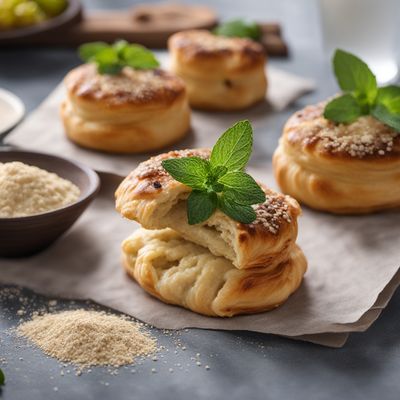 Flaouna - Traditional Cypriot Cheese Pastries