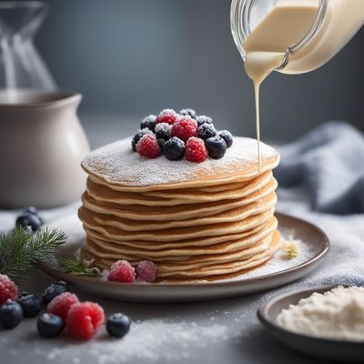 Fluffy Russian Pancakes with a Twist