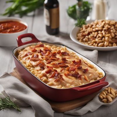 Flygande Jakob - Creamy Chicken and Bacon Casserole