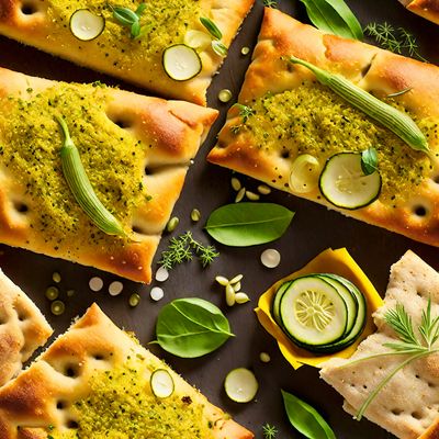 Indo-style Focaccia