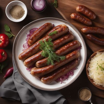 Franconian-style Grilled Sausage with Sauerkraut