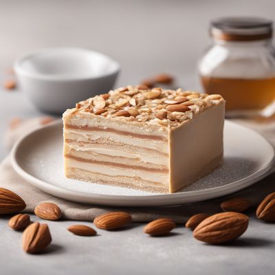 French Almond Honey Nougat