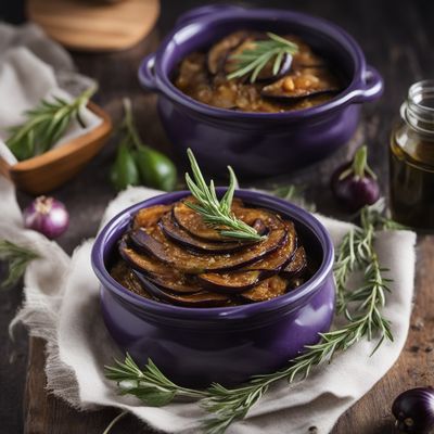 French-style Aubergines à la Saor