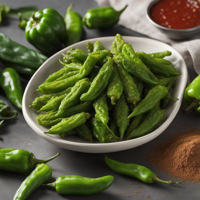 Fried Green Peperoncini with a Seychellois Twist