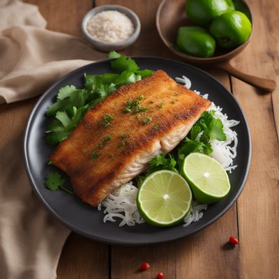 Fried Yojoa Fish with Honduran Flair