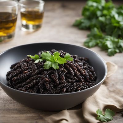 Fusilli con Mole Negro