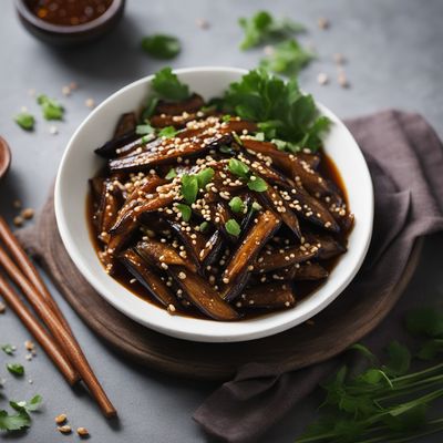 Gaji Namul - Korean Eggplant Side Dish