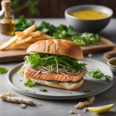 Galician-style Fish Sandwich