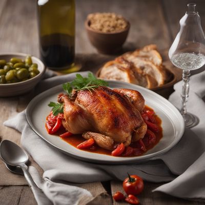 Galinha à Portuguesa with Tomato and Wine Sauce