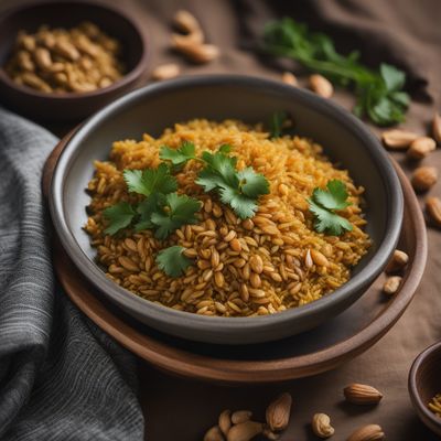 Gambian Spiced Rice with Peanuts