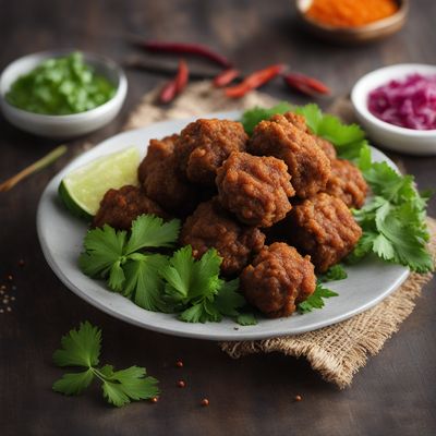 Gambian-style Fried Bakso