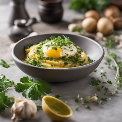 Garlic-infused Italian-style Eggs