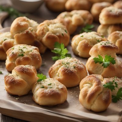 Garlic Parmesan Knots