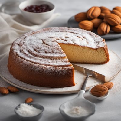 Gâteau Creusois - Traditional French Almond Cake