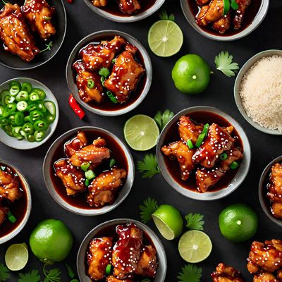 Caribbean General Tso's Chicken