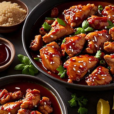 Greek-style General Tso's Chicken