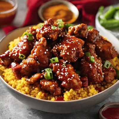 Indo-style General Tso's Chicken